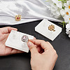 Transparent Acrylic & Plastic Rings Display Stands ODIS-WH0061-63-3