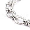 Non-Tarnish 304 Stainless Steel Link Chain Bracelet for Men Women BJEW-Z011-20P-2