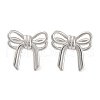 Non-Tarnish 304 Stainless Steel Stud Earrings for Women EJEW-N054-21P-1