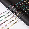 PVD Vacuum Plating 304 Stainless Steel Twisted Chains CHS-TA0001-16-4