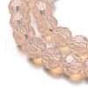 Imitation Jade Glass Beads Stands X-EGLA-A035-J4mm-D08-5