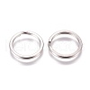 Tarnish Resistant 304 Stainless Steel Split Key Rings STAS-I107-24P-1.8x25-2