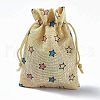 Burlap Packing Pouches Drawstring Bags ABAG-L016-A05-3