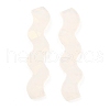 Acrylic Wave Shape Cabochons FIND-B003-07C-4