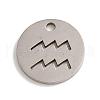 Non-Tarnish 201 Stainless Steel Charms STAS-E217-10P-07-1