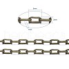 Brass Cable Chains CHC028Y-AB-6