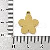 316 Surgical Stainless Steel Enamel Pendants STAS-M073-17G-3