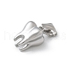 304 Stainless Steel Pendants STAS-G346-08P-2