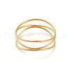 Ion Plating(IP) 304 Stainless Steel Finger Ring RJEW-C071-06G-2
