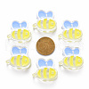 Transparent Acrylic Beads MACR-S374-06A-01-3