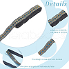 GOMAKERER 2 Rolls Ethnic Style Polyester Ribbon OCOR-GO0001-30A-5