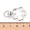 Alloy Swivel Snap Hook Clasps PALLOY-T090-79P-3