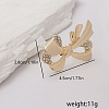 Zinc Alloy Finger Rings for Women JJ7165-2-4