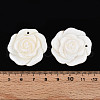 Natural Freshwater Shell Carved Pendants SHEL-T020-19-4