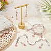 BENECREAT 1Pc Acrylic Number Bead Knitting Row Counter Chains HJEW-BC0001-34B-4