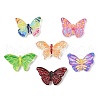 Transparent Resin Enamel Cabochons CRES-D308-04-2