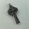 Stainless Steel Viking Cross Pendant Necklaces Vintage Punk Personalized Jewelry DA3214-3