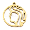 304 Stainless Steel Pendants STAS-Z043-01F-1