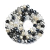 Electroplate Glass Beads Strands EGLA-YW0002-D01-1