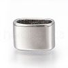 Tarnish Resistant 304 Stainless Steel Slide Charms STAS-K185-36P-1