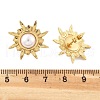 201 Stainless Steel Sun Stud Earrings EJEW-P304-04G-5