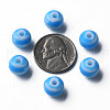 Opaque Striped Acrylic Beads MACR-S373-27D-09-5