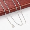 316 Surgical Stainless Steel Cable Chain Necklaces NJEW-JN01047-03-2