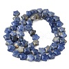 Natural Sodalite Star Beads Strands G-Z080-A09-3