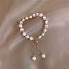 Acrylic Pearl Beads Slider Bracelets WG9EBEA-08-1