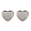 Tarnish Resistant 304 Stainless Steel Ear Studs STAS-I071-17P-4