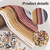   2 Bags Fixed Mixed 25-Color Handmade Polymer Clay Beads CLAY-PH0002-03-4
