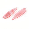 Cherry Quartz Glass Pendants G-N348-02B-2
