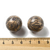 Printing Opaque Acrylic Beads OACR-H049-01C-3