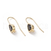 Real 18K Gold Plated Brass Earring Hooks KK-B060-07G-03-1