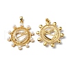 Plastic Imitation Pearl Pendants KK-P235-07G-1