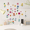 16 Sheets 8 Styles Waterproof PVC Wall Stickers DIY-WH0345-015-6