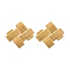 304 Stainless Steel Stud Earrings for Women EJEW-K306-26G-4