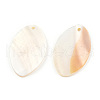 Natural Freshwater Shell Pendants SHEL-N026-214C-B01-4