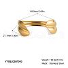 Fashionable Stainless Steel Cuff Bangles for Women JF4975-1-3