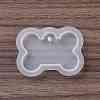 Dog Bone Pendant Food Grade Silicone Molds DIY-D074-11-2