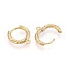 Brass Hoop Earring Finding KK-N261-32G-2