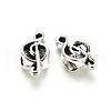 Tibetan Style Alloy European Beads TIBE-N006-80AS-LF-2