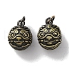 Tibetan Style Brass Pendant KK-M284-61AB-1