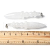 Natural Quartz Crystal Pendants G-C187-02I-3