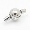 304 Stainless Steel Box Clasps PW-WGA375E-06-1