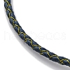 Adjustable Polyester Cord Braided Bracelets BJEW-Z085-01G-18-2