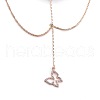 Alloy Rhinestone Sexy Elastic Multilayer Tassel Butterfly Leg Chain FS-WG8A9A5-01-4