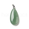 Natural Green Aventurine Pendants G-P474-01P-13-2