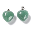 Natural Green Aventurine Pendants X-G-I311-A06-2
