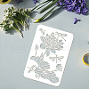 Plastic Drawing Painting Stencils Templates DIY-WH0172-834-3